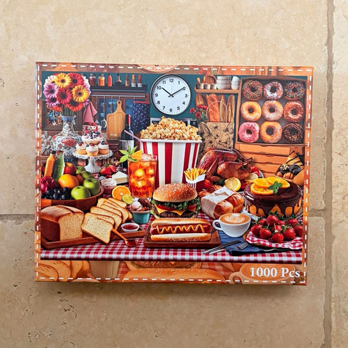 1000 piece food drink snack - 1000-piece, &