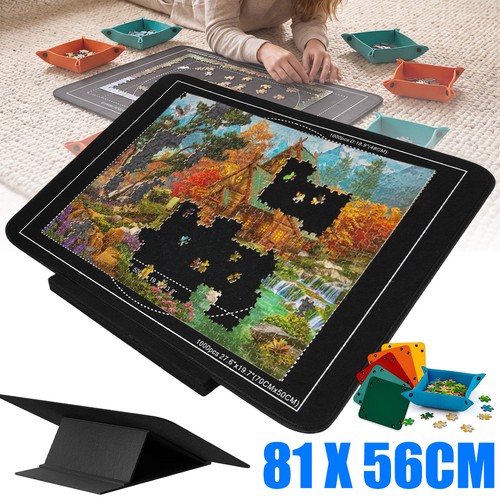 Portable jigsaw puzzle - puzzle, board