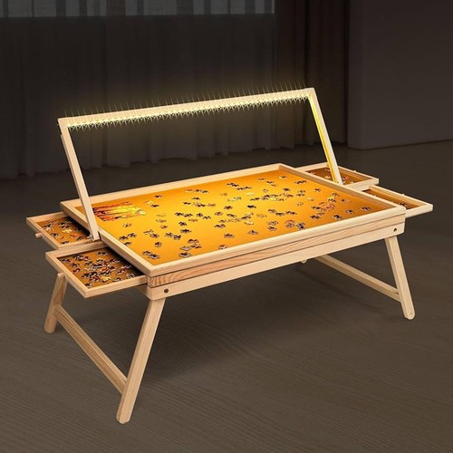 Led puzzle table 1000pc jigsaw - led,