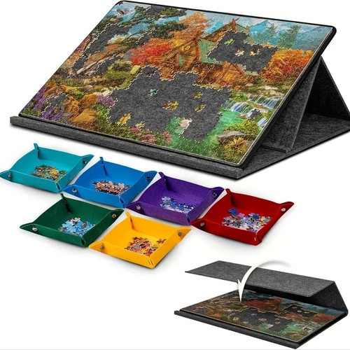 1000pcs felt jigsaw puzzle - 1000pcs,