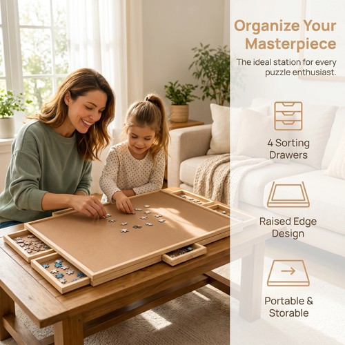 Wooden jigsaw puzzle - wooden,