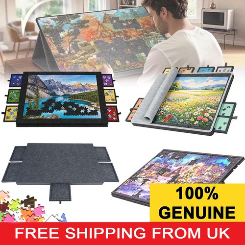 1000pcs puzzle board 6 - puzzle, w/6