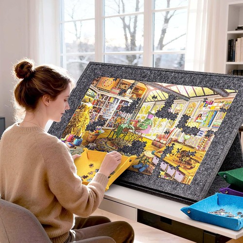 Jigsaw puzzle board portable - board,