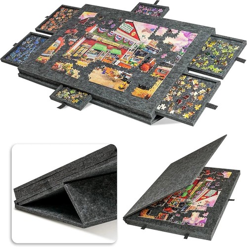 Puzzle table with storage - puzzle, 6
