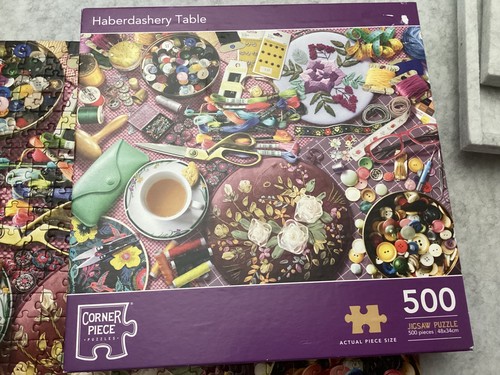 Haberdashery table corner - haberdashery,