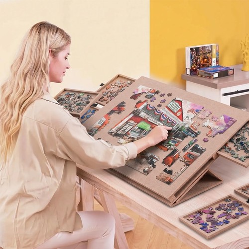 Felt jigsaw puzzle - puzzle, board