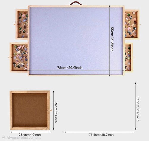 Classic wooden jigsaw puzzle - wooden,