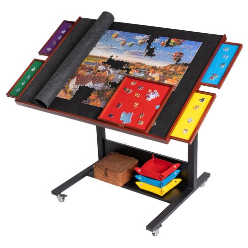 Tilting puzzle table board - tilting,