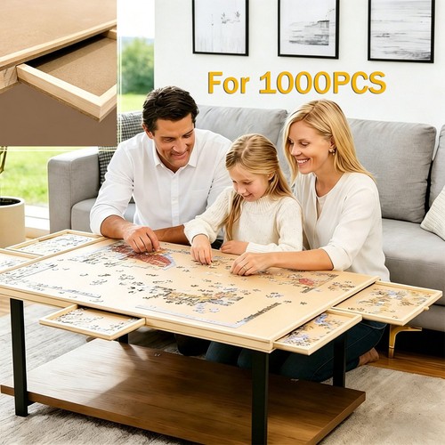 Wooden jigsaw puzzle board - wooden,