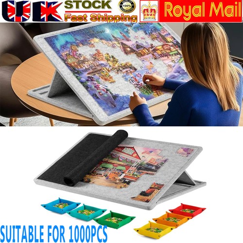 Tilting jigsaw puzzle - puzzle, board