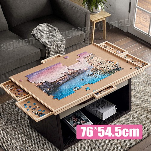Wooden jigsaw puzzle board - jigsaw,