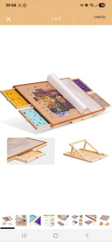 Tektalk jigsaw puzzle table - jigsaw,
