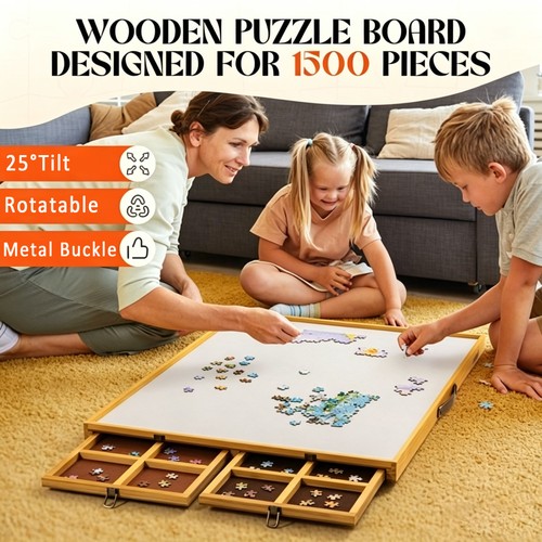 Wooden jigsaw puzzle - 1,