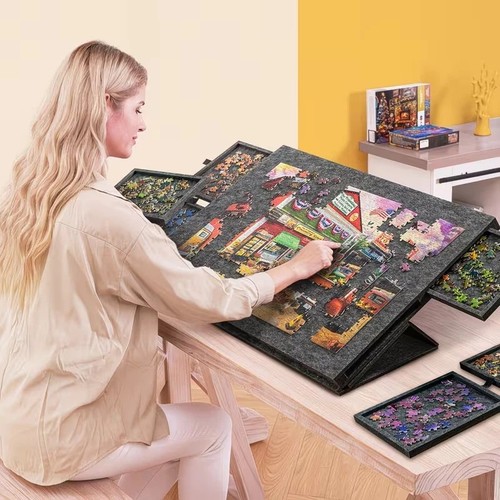 1000pcs felt jigsaw puzzle - 1000pcs,