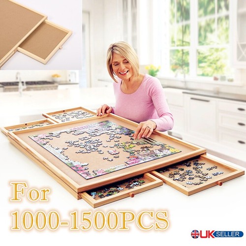 Portable wooden jigsaw puzzle - portable,